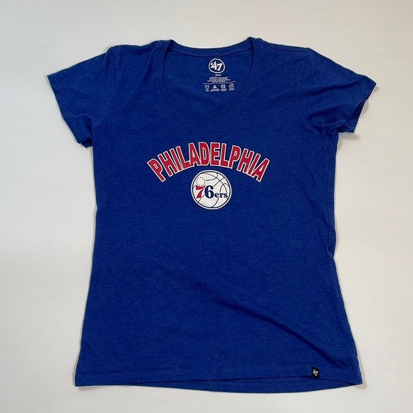 47 Tops - Philadelphia 76ers Tee Size M